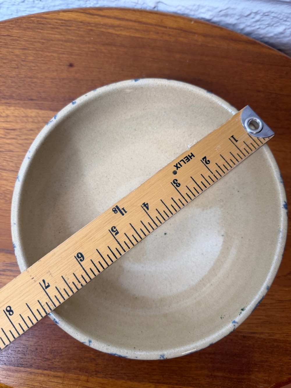 Spongeware Bowl Blue Small RRP Robinson Ransbottom Pottery - Picture 5 of 6